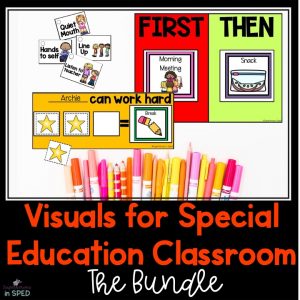 shop superheroes in sped for visuals for the classroom! 
